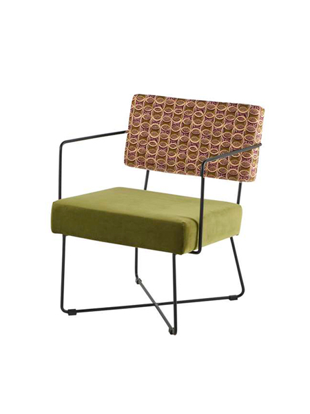 fauteuil kaline vert mousse